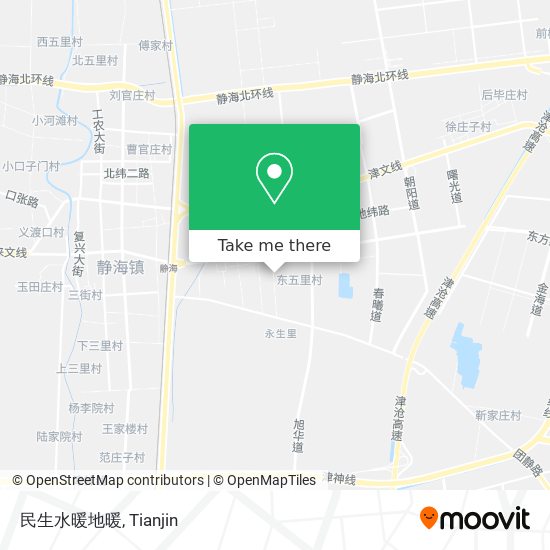 民生水暖地暖 map