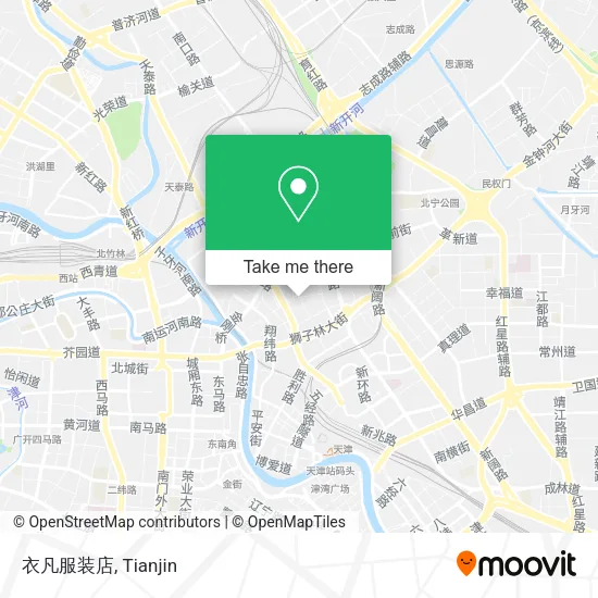 衣凡服装店 map
