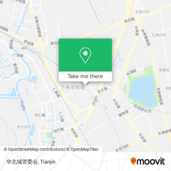 华北城管委会 map