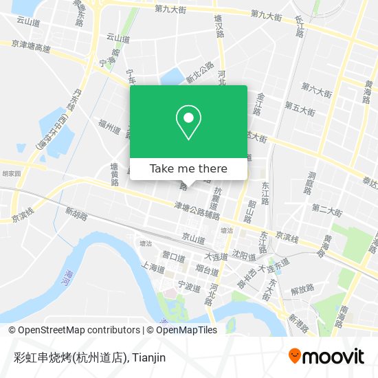 彩虹串烧烤(杭州道店) map