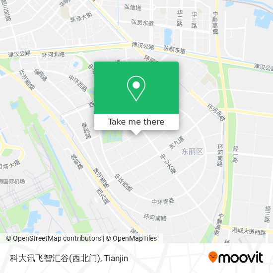 科大讯飞智汇谷(西北门) map