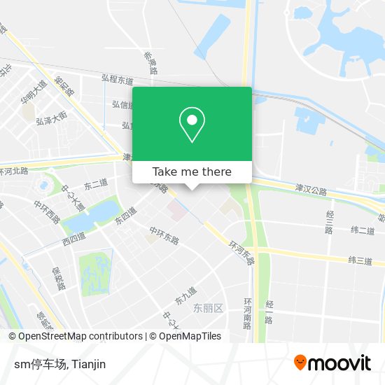 sm停车场 map