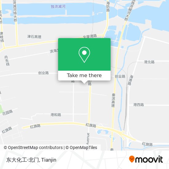 东大化工-北门 map