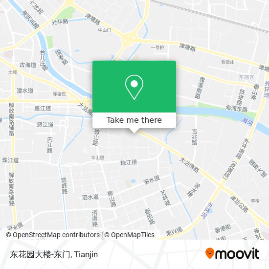 东花园大楼-东门 map