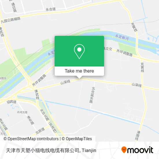 天津市天塑小猫电线电缆有限公司 map