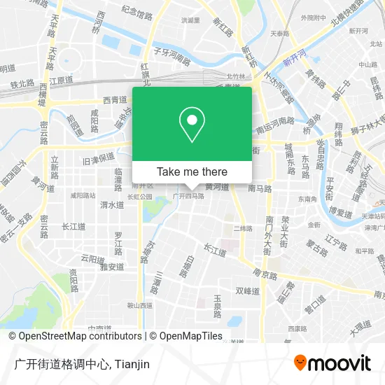 广开街道格调中心 map