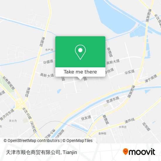 天津市顺仓商贸有限公司 map