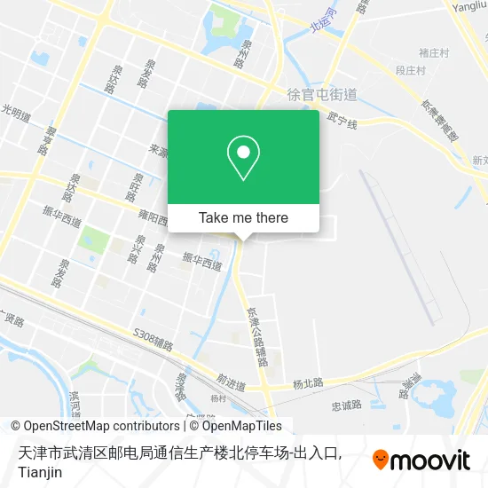 天津市武清区邮电局通信生产楼北停车场-出入口 map