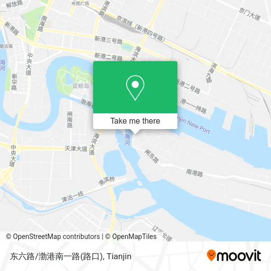 东六路/渤港南一路(路口) map