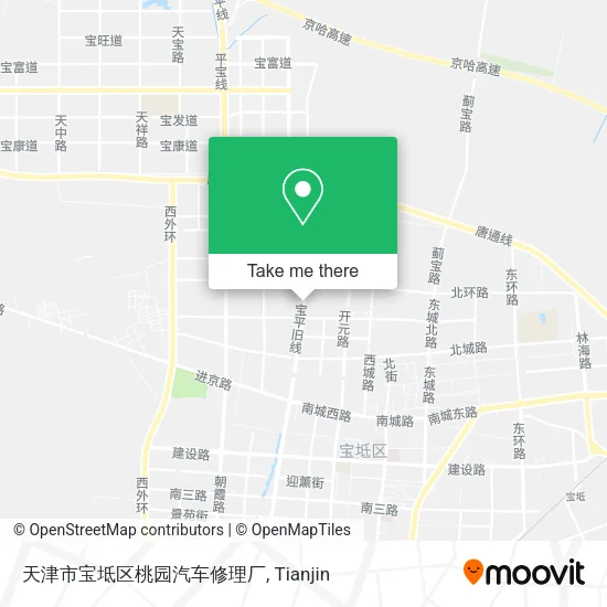 天津市宝坻区桃园汽车修理厂 map
