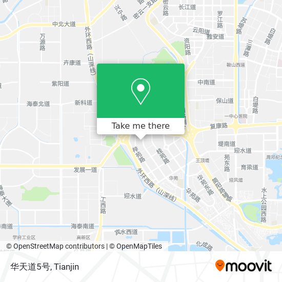 华天道5号 map