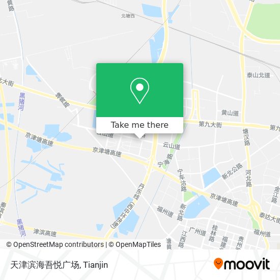 天津滨海吾悦广场 map