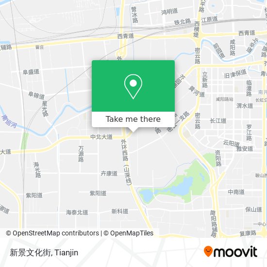 新景文化街 map
