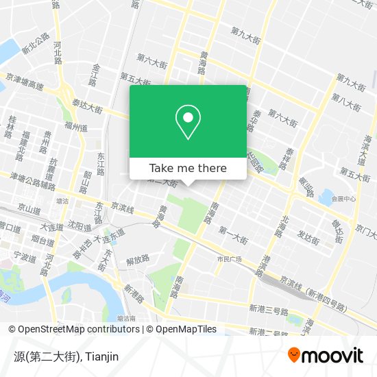 源(第二大街) map