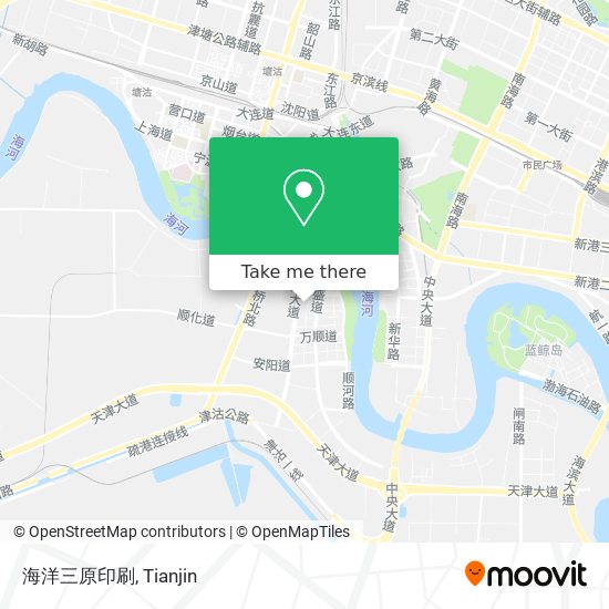 海洋三原印刷 map