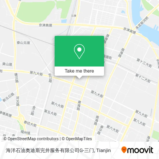 海洋石油奥迪斯完井服务有限公司G-三门 map