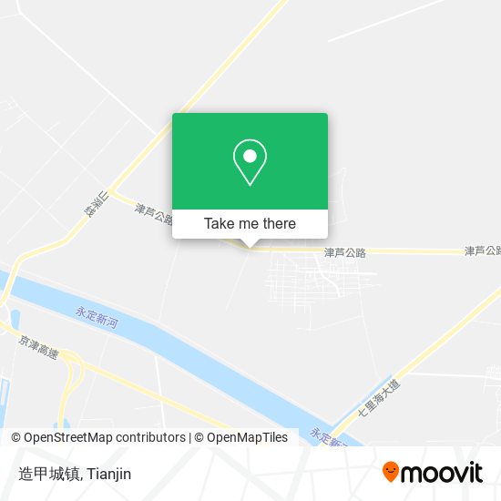 造甲城镇 map