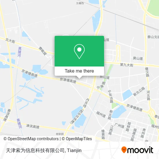 天津索为信息科技有限公司 map