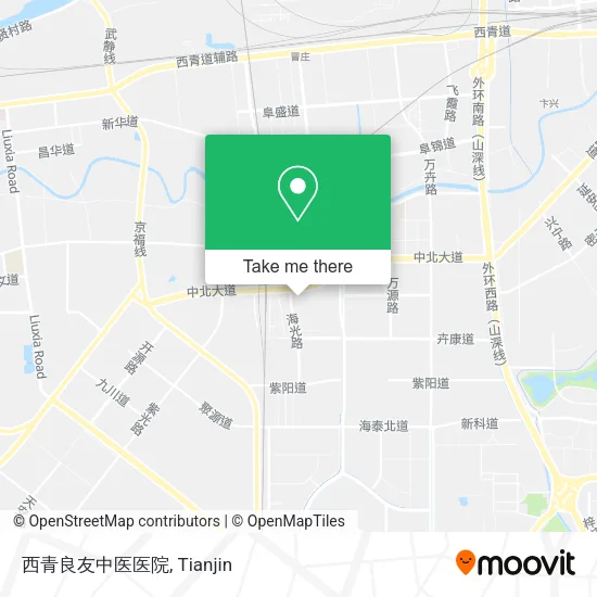 西青良友中医医院 map