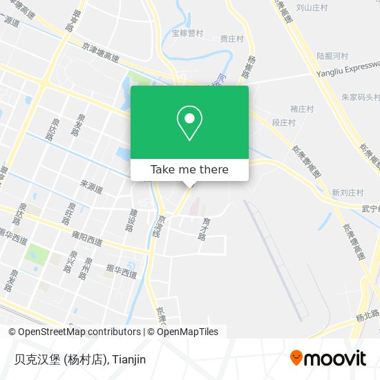 贝克汉堡 (杨村店) map