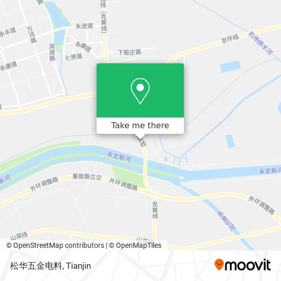 松华五金电料 map