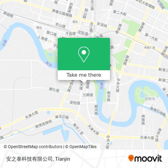 安之泰科技有限公司 map