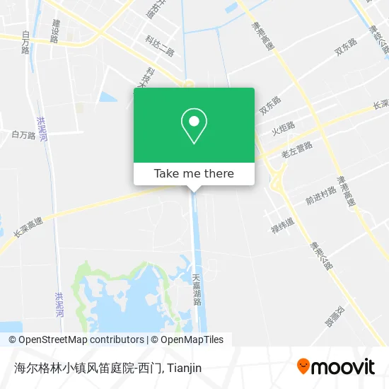 海尔格林小镇风笛庭院-西门 map