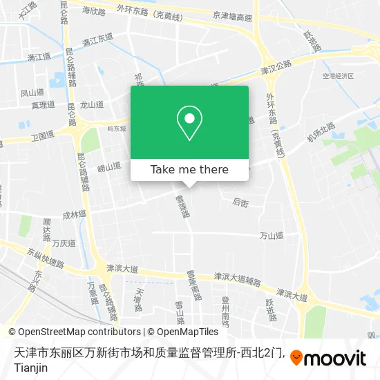 天津市东丽区万新街市场和质量监督管理所-西北2门 map
