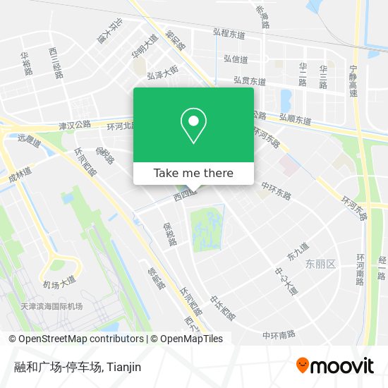 融和广场-停车场 map