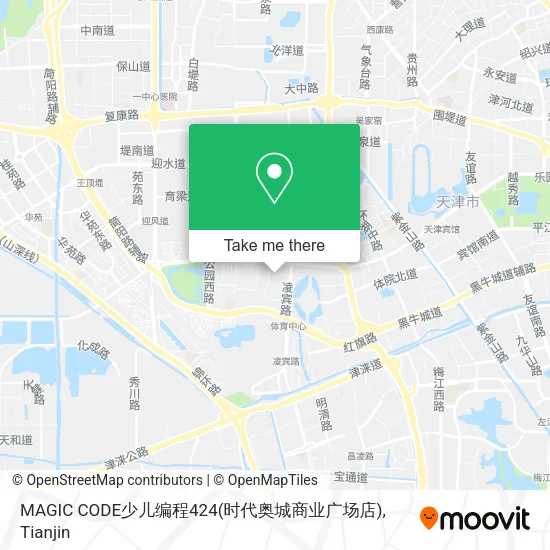 MAGIC CODE少儿编程424(时代奥城商业广场店) map