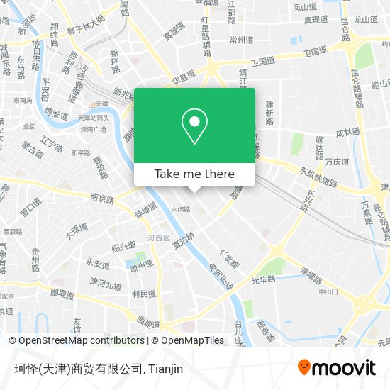 珂怿(天津)商贸有限公司 map