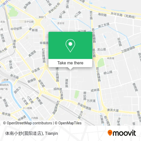 体南小炒(晨阳道店) map