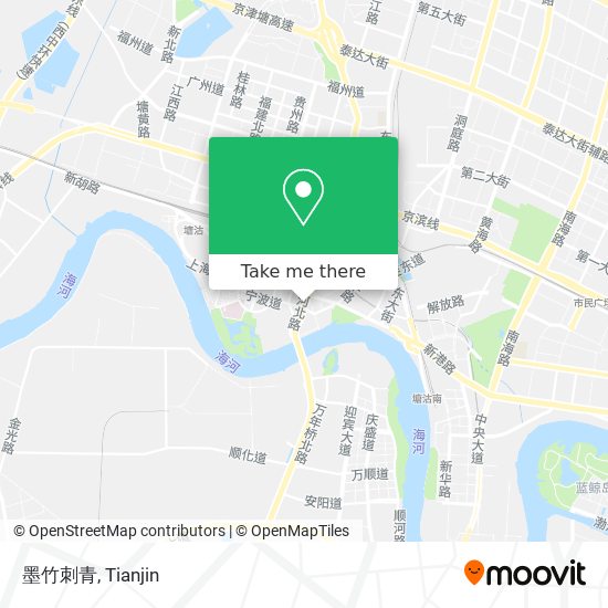 墨竹刺青 map