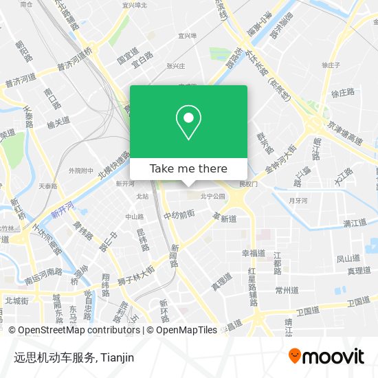 远思机动车服务 map