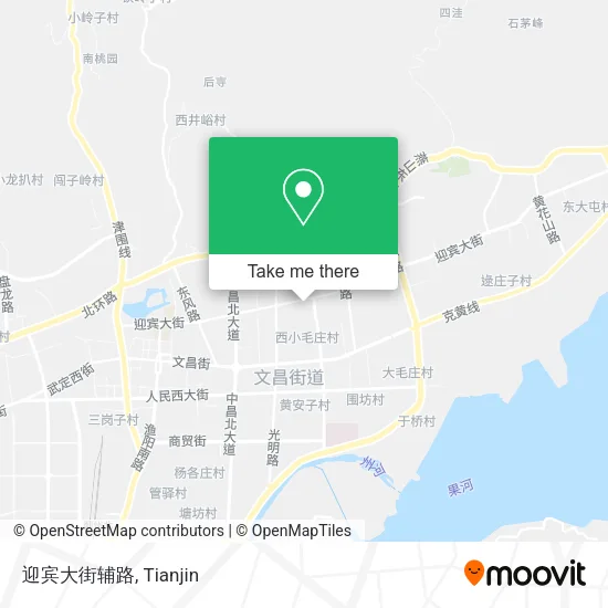 迎宾大街辅路 map