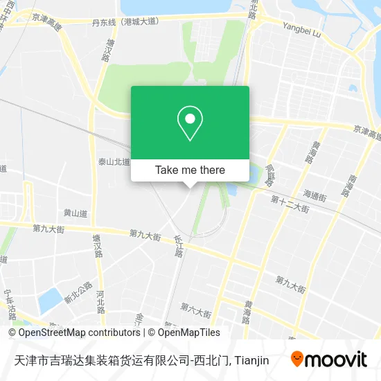 天津市吉瑞达集装箱货运有限公司-西北门 map