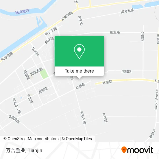 万合置业 map