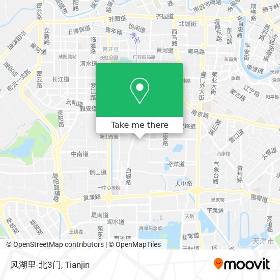 风湖里-北3门 map