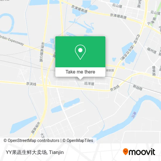 YY果蔬生鲜大卖场 map