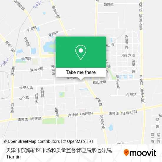 天津市滨海新区市场和质量监督管理局第七分局 map