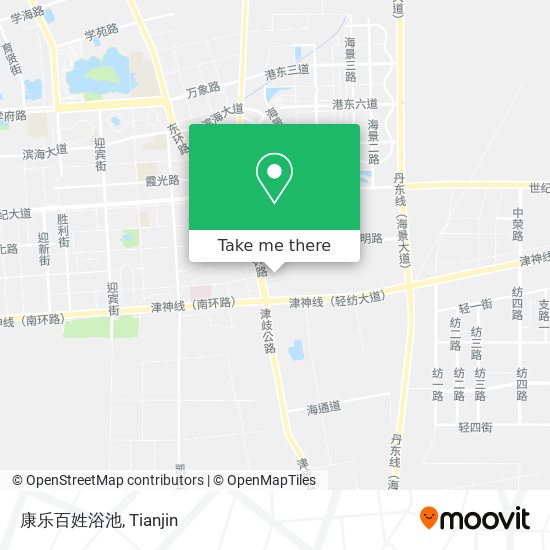 康乐百姓浴池 map