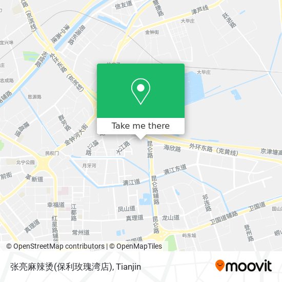张亮麻辣烫(保利玫瑰湾店) map