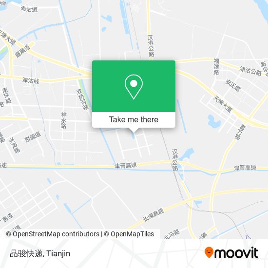 品骏快递 map