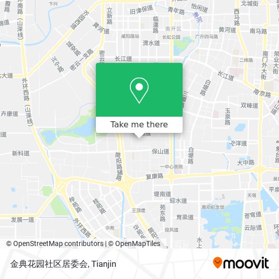 金典花园社区居委会 map