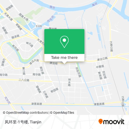 凤环里-1号楼 map