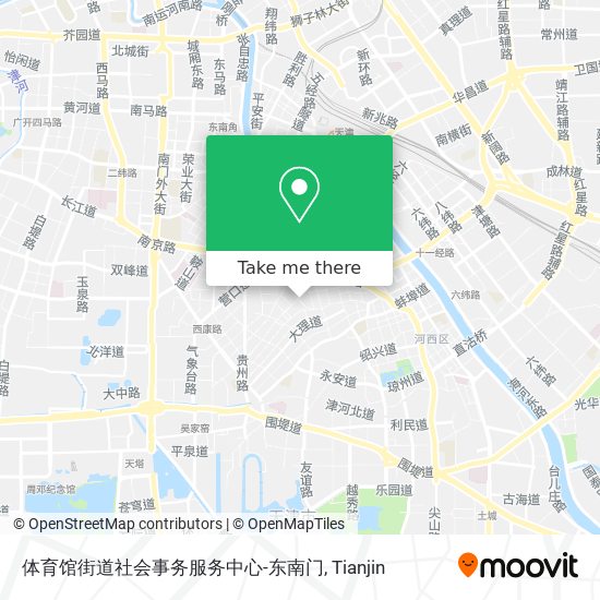 体育馆街道社会事务服务中心-东南门 map