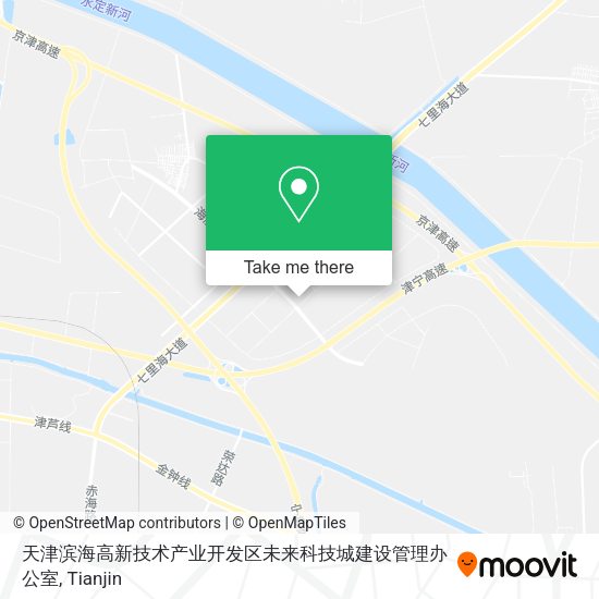 天津滨海高新技术产业开发区未来科技城建设管理办公室 map