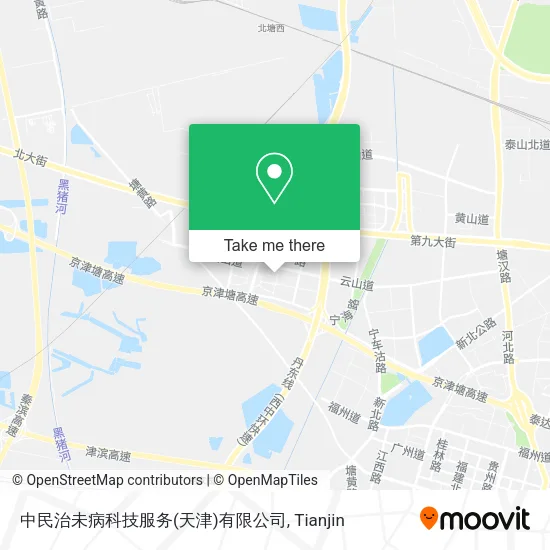 中民治未病科技服务(天津)有限公司 map