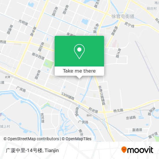 广厦中里-14号楼 map