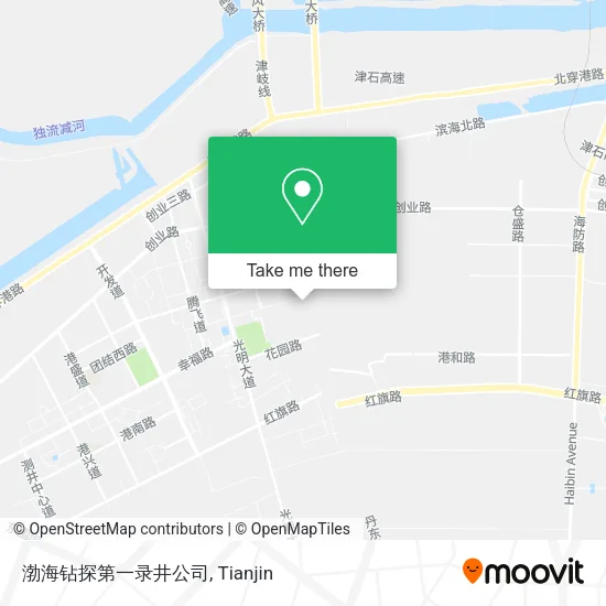 渤海钻探第一录井公司 map